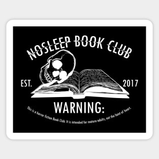 No Sleep Podcast Book Club Sticker